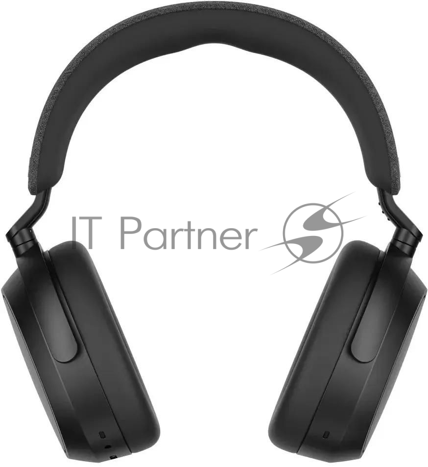 Беспроводные/проводные наушники Sennheiser Momentum 4 Wireless черный, полноразмерные, Bluetooth + Jack 3.5 мм, активное шумоподавление, до 60 ч