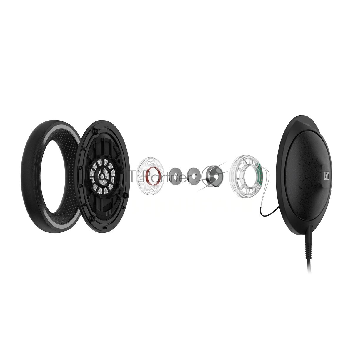 Проводные наушники Sennheiser HD 620S черный, полноразмерные, Jack 3.5/6.3 мм