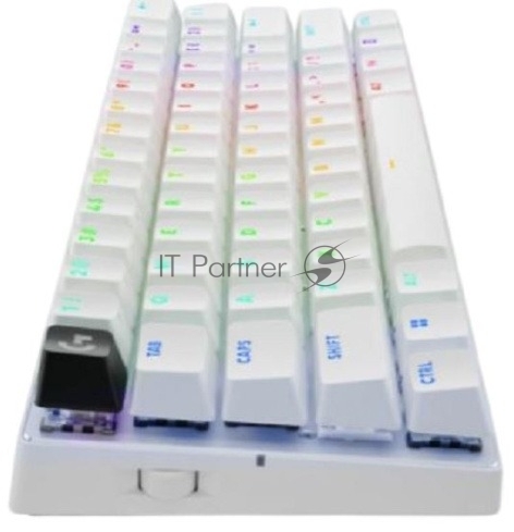 Клавиатура Logitech G PRO X 60 гибридная, Bluetooth, радиоканал, белый