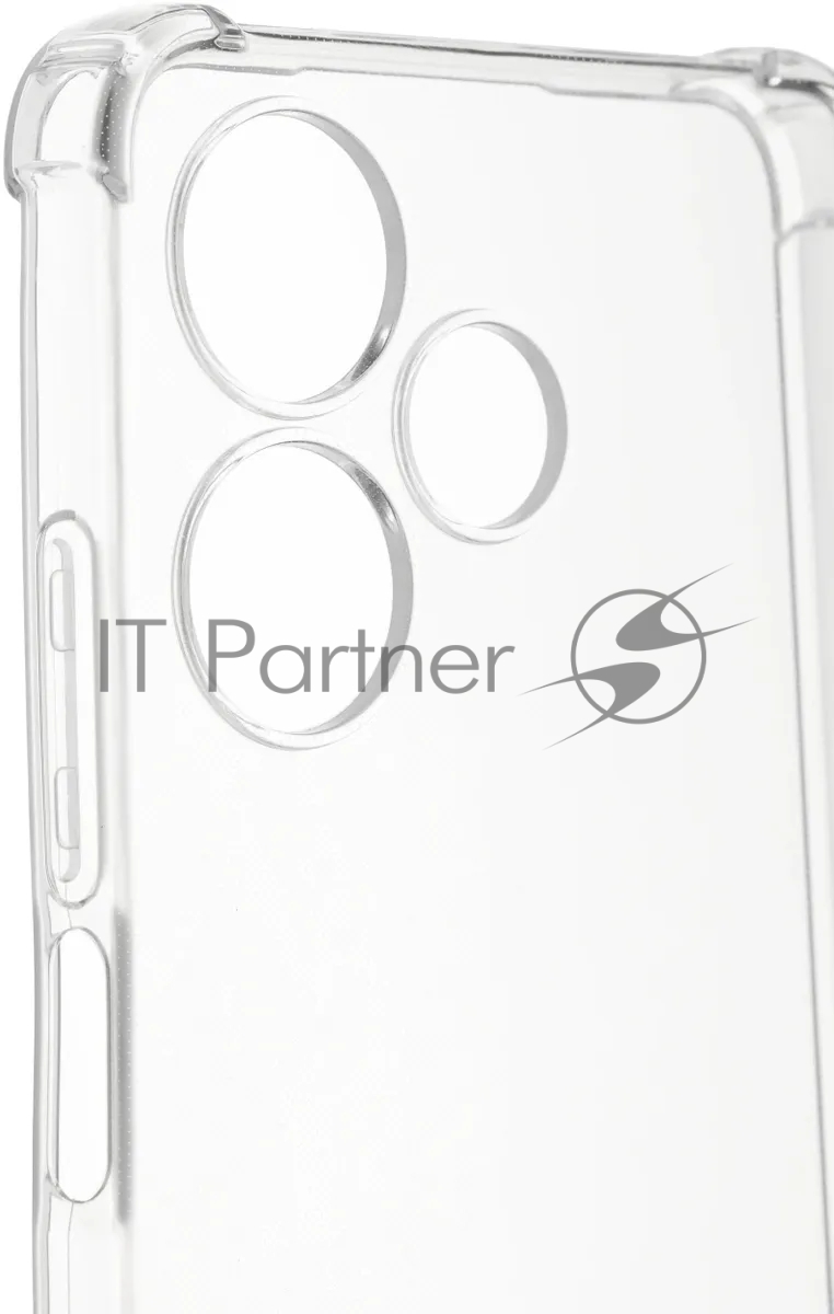 Чехол (клип-кейс) BoraSCO для Infinix Hot 30 Bumper Case прозрачный (72317)