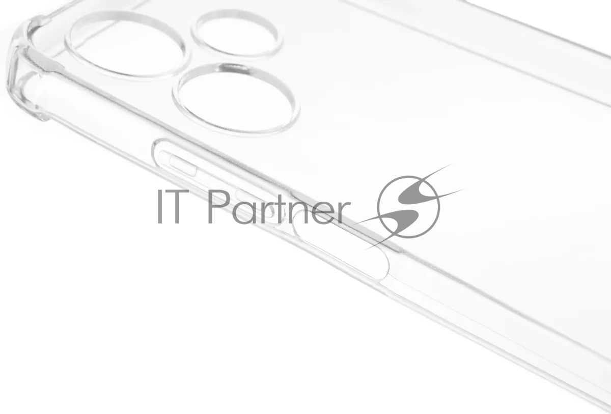 Чехол (клип-кейс) BoraSCO для Infinix Hot 30 Bumper Case прозрачный (72317)
