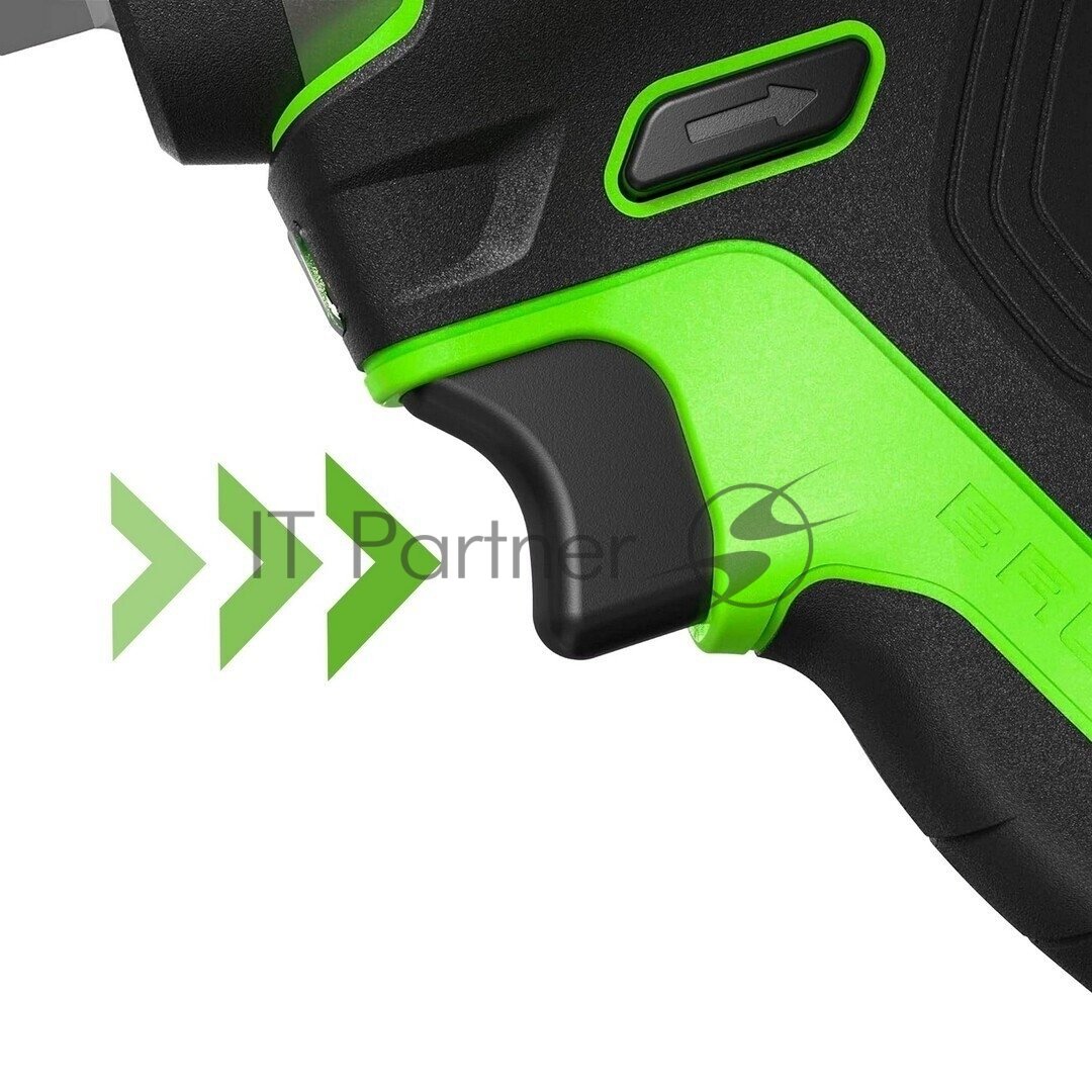 Гайковерт ударный аккумуляторный Greenworks G24IW200 24V, 200 Нм, бесщеточный, 3/8'', 1х2Ач,ЗУ,кор 3803607CUA