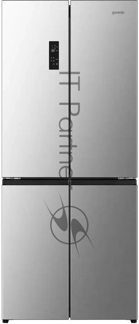 Холодильник Gorenje NRM819E61X серый трехкамерный 311/149л морозилка сбоку, No Frost, Side by Side