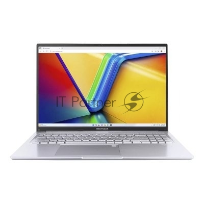 Ноутбук Asus VivoBook 16 M1605NAQ-MB123/16"/IPS/AMD Ryzen 5 150/16Gb/512Gb SSD/AMD Radeon 660M/без ОС/серебристый/1.88kg