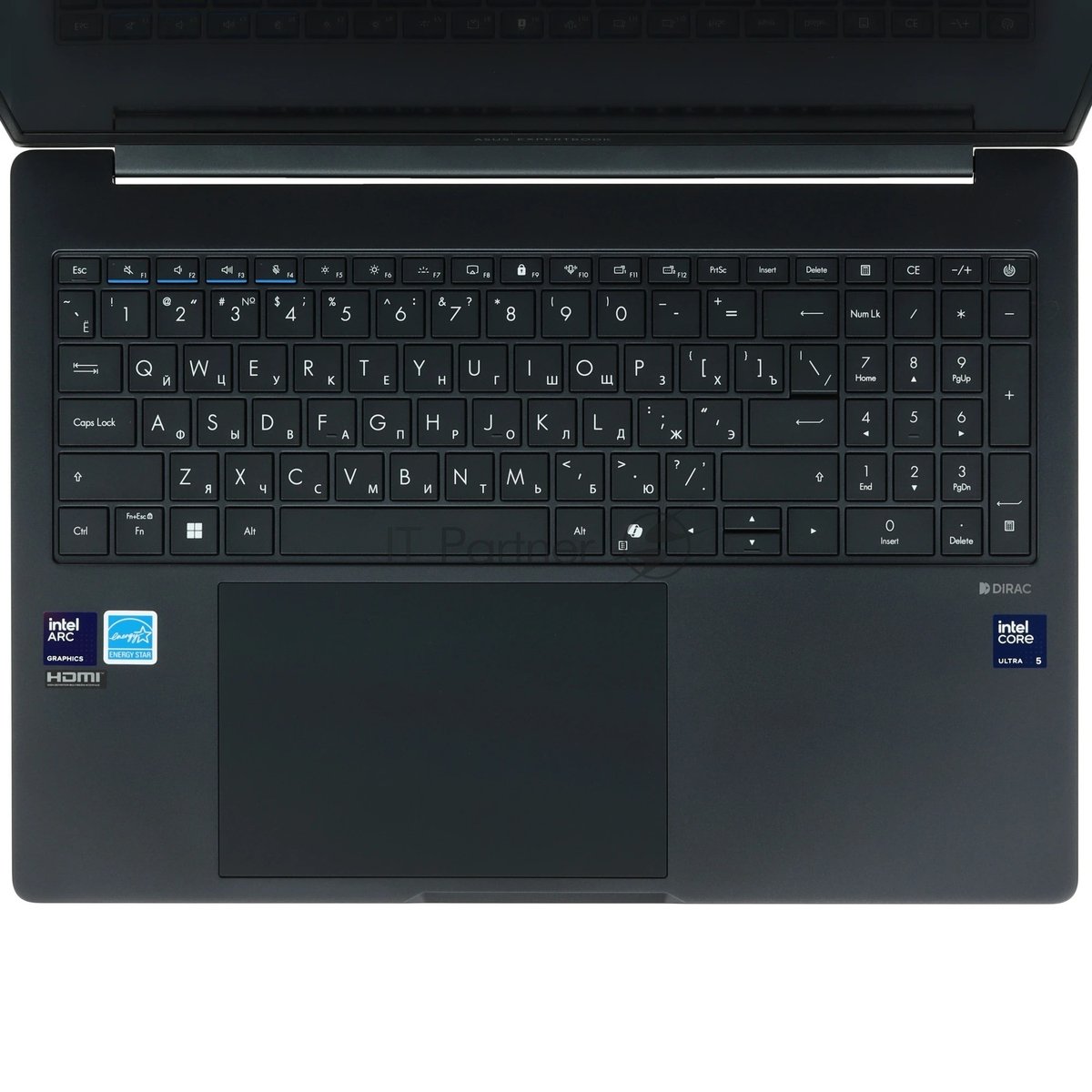 Ноутбук ASUS ExpertBook B5 B5605CCA-PL0128 Intel Core Ultra 5 225H 4300MHz/16"/2560x1600/16GB/512GB SSD/Intel Arc/Wi-Fi/Bluetooth/DOS (90NX08F1-M004K0) Grey