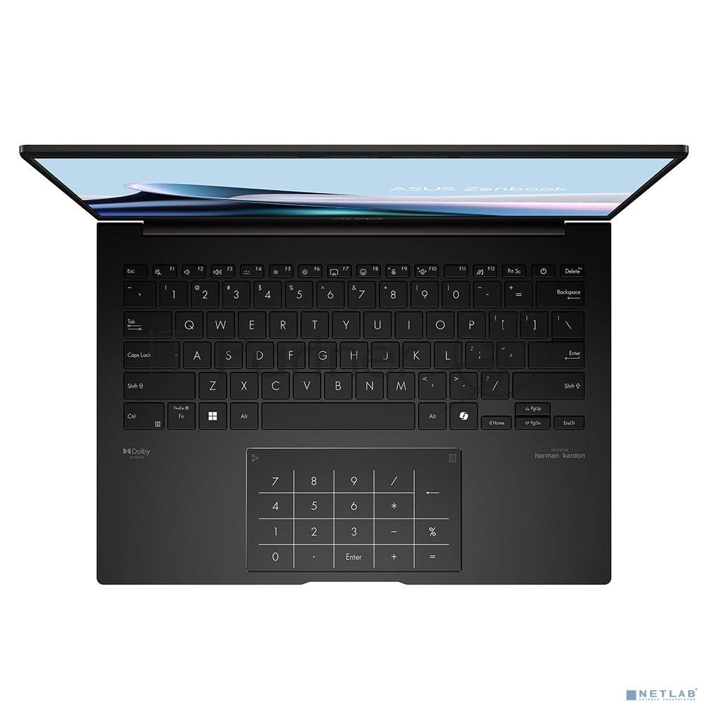 Ноутбук Asus Zenbook 14 UM3406GA-QD118/14"/OLED/AMD Ryzen AI 5 430/16Gb/1Tb SSD/AMD Radeon Graphics/без ОС/черный/1.2kg