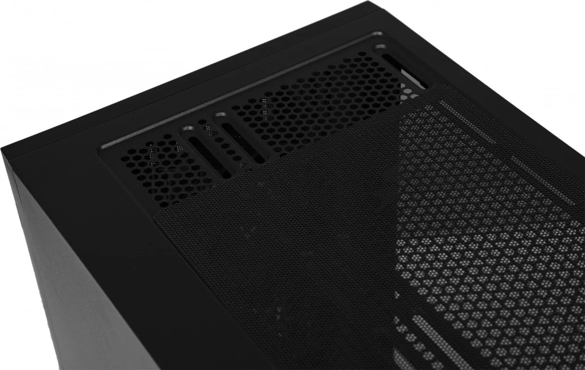 Корпус Formula V Line TimberLine T0 Black, ATX, wood+plastic front, TYPE-C*1, USB3.0*2, FRONT 3x120мм FRGB, REAR 1x120мм FRGB