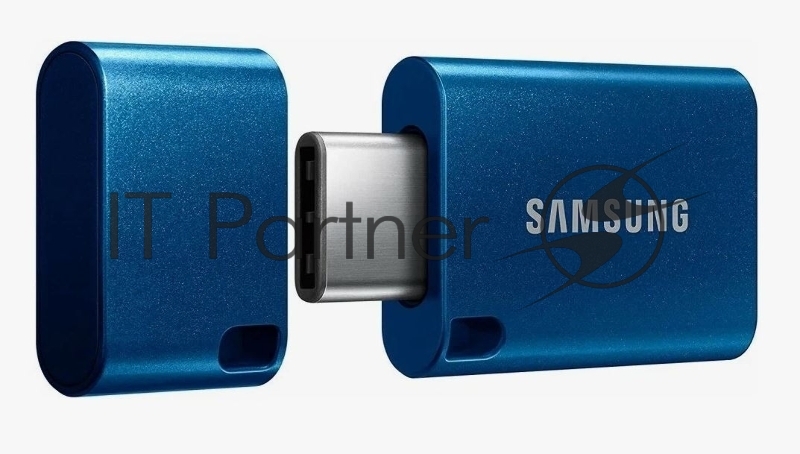 Флешка USB Samsung MUF dark blue (MUF-128DA/AM), 128Gb, USB 3.2 Gen 1 Type C, R/W 400/100, темно-синий