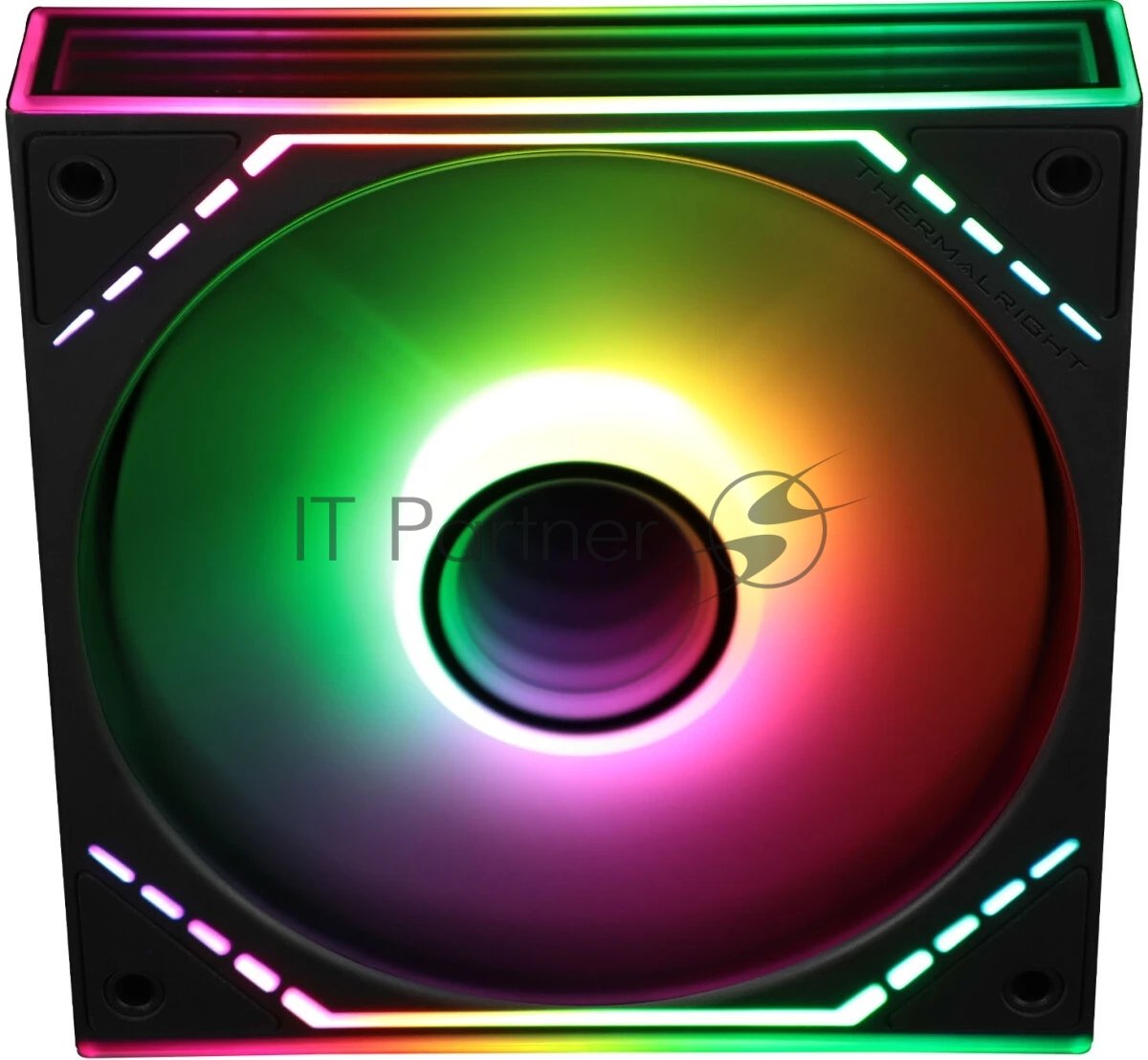 Кулер для корпуса Thermalright TL-M12R-S Reverse (124x120x25mm, 4-pin PWM, ARGB, 34.43CFM, 23.2dBA, 1500RPM, черный)