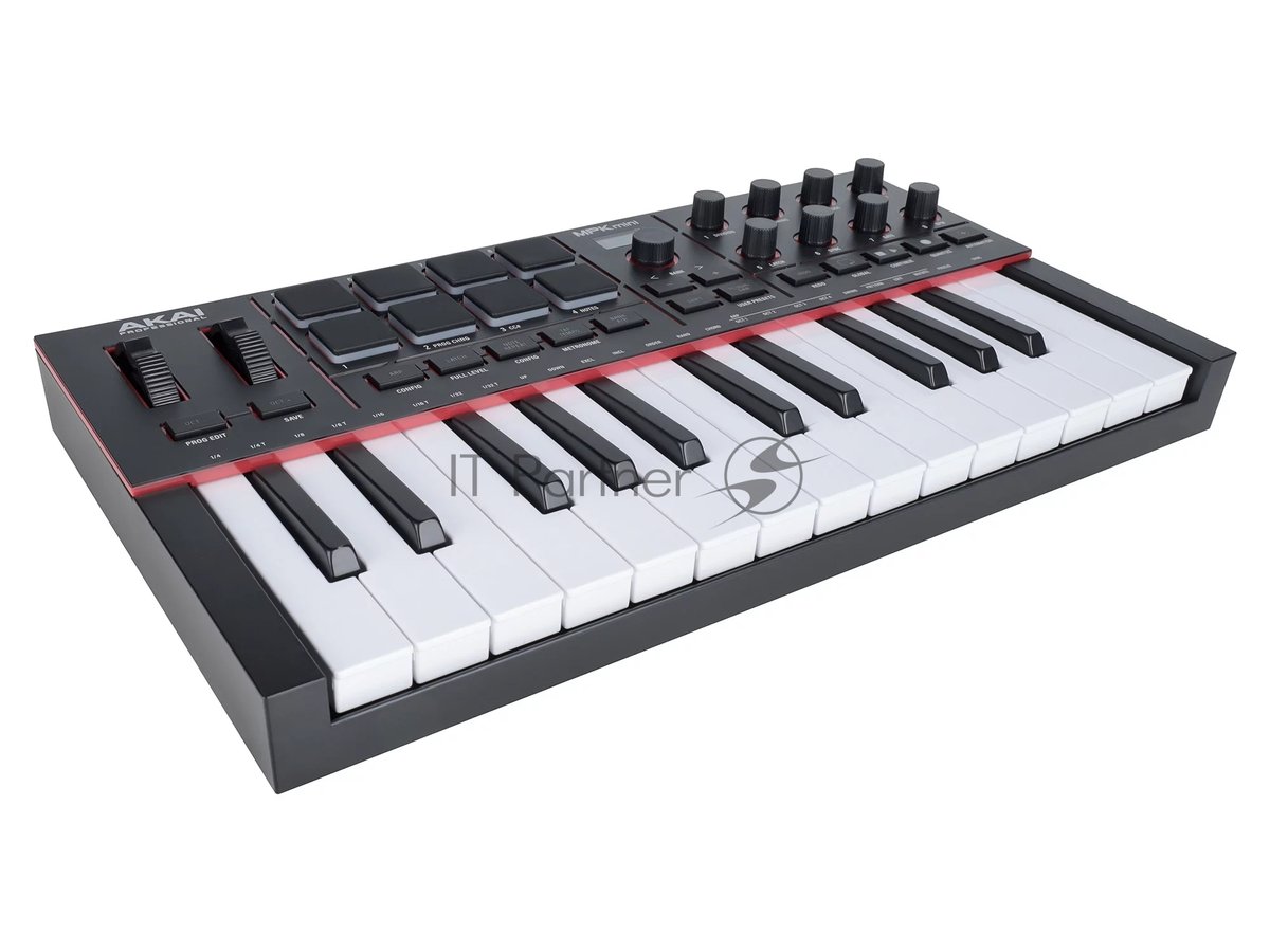 Миди-клавиатура AKAI MPK Mini IV черный миди-клавиатура