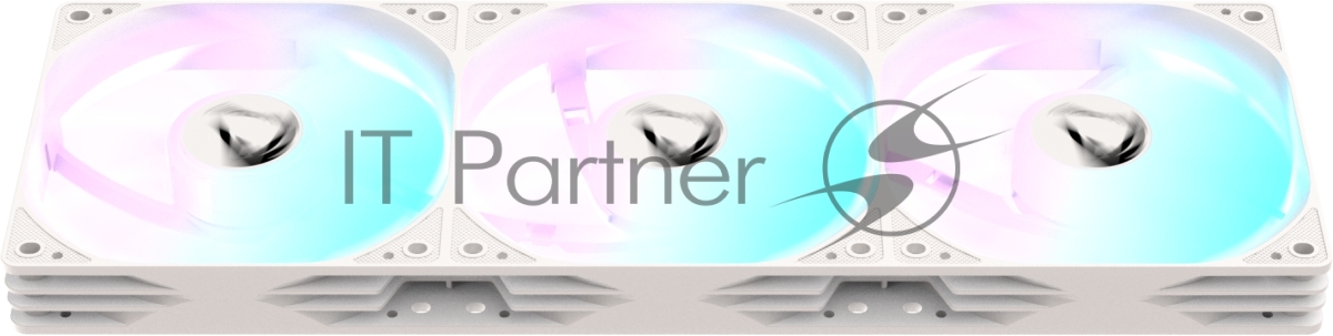 Кулер с водяным охлаждением Formula V Line ICE JET GLOW 360 WH, 360мм, 3x120мм, ARGB fans, LGA115X/1200/1700/1851, AM4/AM5