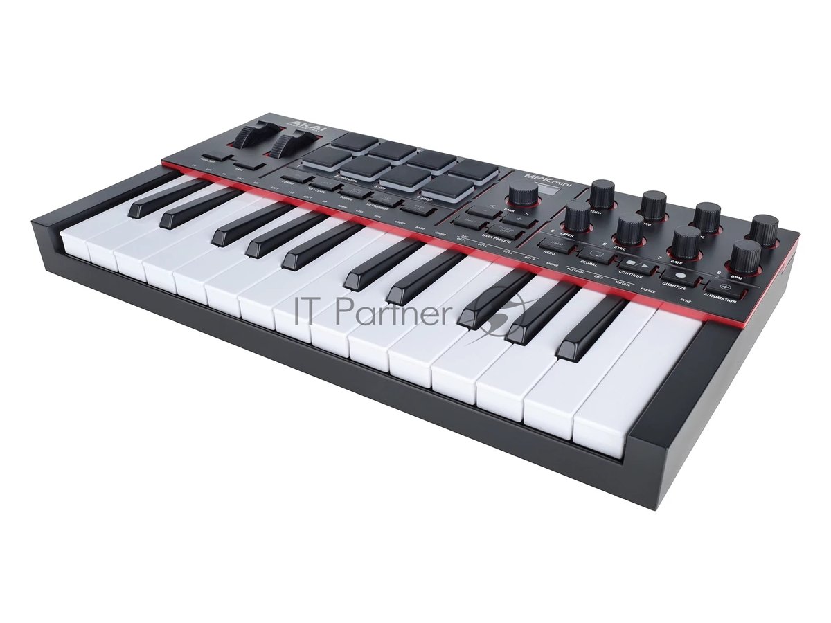 Миди-клавиатура AKAI MPK Mini IV черный миди-клавиатура