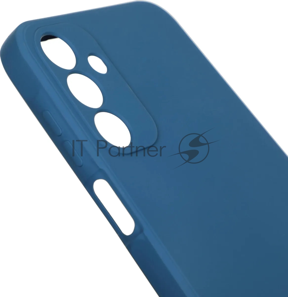 Чехол (клип-кейс) BoraSCO для Samsung Galaxy A15 Microfiber Case синий (72893)