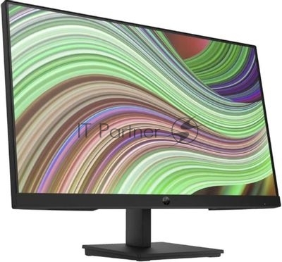 Монитор 23.8" HP P24v G5 VA 1920x1080, 75 Гц, 5 мс, 16:9, 250 кд/м², VGA, HDMI 1.4, HDR10, черный