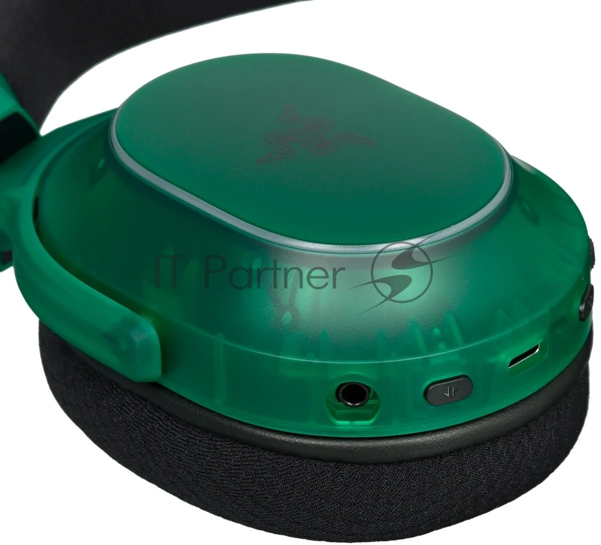 Гарнитура Razer Barracuda X Chroma Phantom Green Edition зелёный, беспроводная, Bluetooth, до 70 ч, подсветка