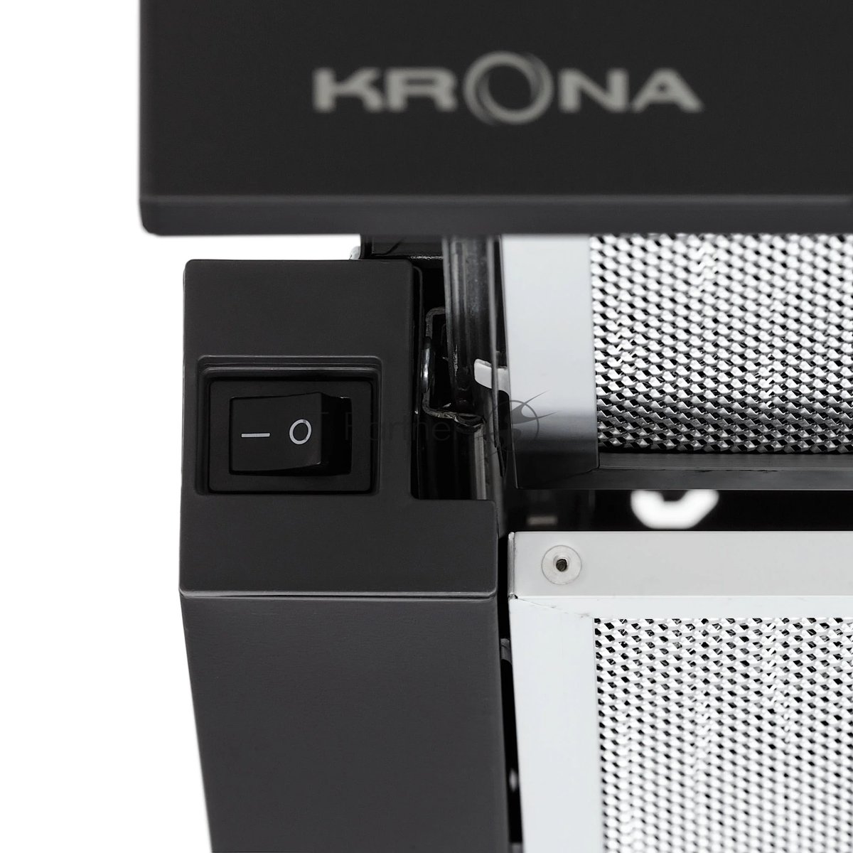 Вытяжка кухонная Krona KAMILLA T 600 BLACK (1 мотор)