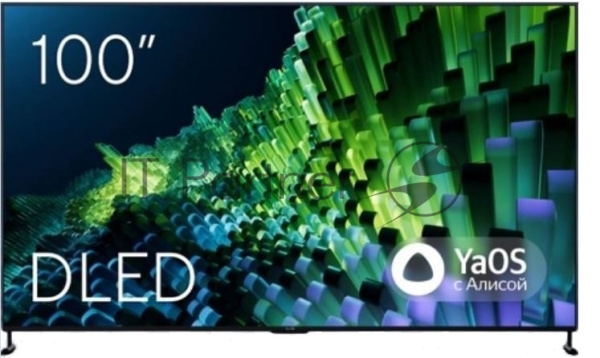 Телевизор Tuvio 100" TD100UFBHH11 черный DLED 4K UHD 60Hz Smart TV YaOS