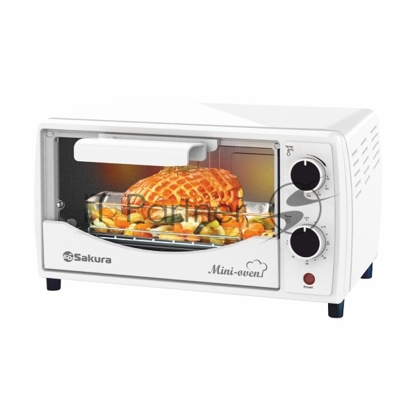 Мини-печь Sakura SA-7006W 9л 900 Вт, таймер