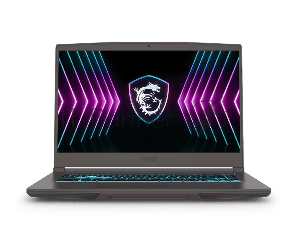 Ноутбук MSI Thin 15 B2RVE-3451XRU 15.6" IPS/FHD Intel Core 7 240H/16Gb/SSD512Gb/NVIDIA RTX4050 6Gb/Windows 11 Pro/серый/1.86kg