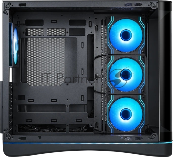 Корпус SAMA V62S, Midi-Tower, чёрный, 4 x 120 мм