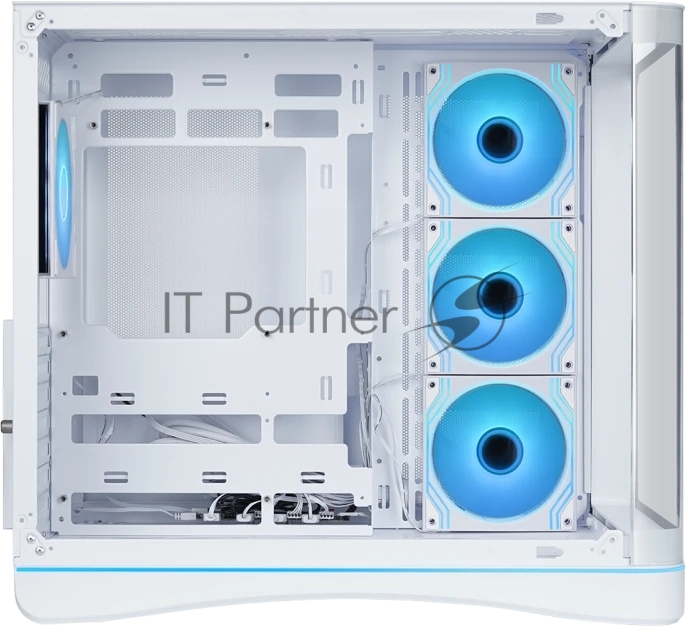 Корпус SAMA V62S, Midi-Tower, белый, 4 x 120 мм