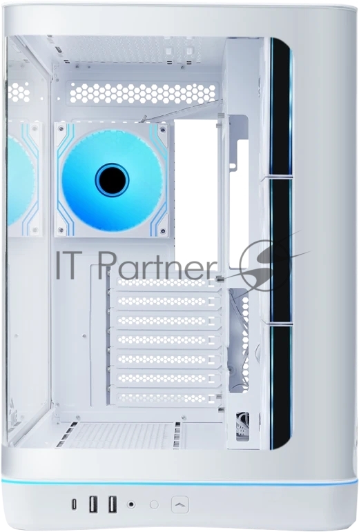 Корпус SAMA V62S, Midi-Tower, белый, 4 x 120 мм