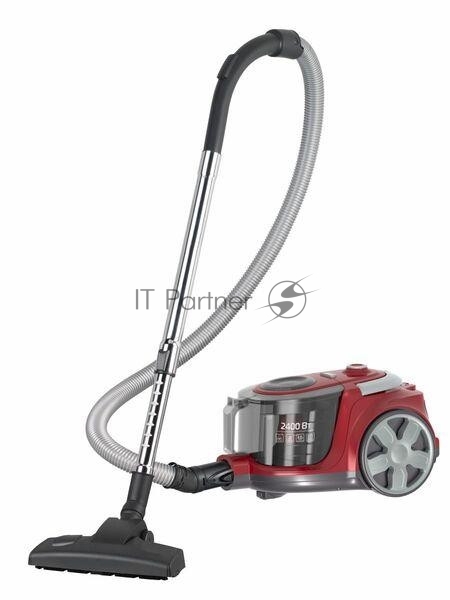 Пылесос Sakura SA-8325R красный/черный, 450/2400 Вт, уборка сухая, пылесборник контейнер 3 л