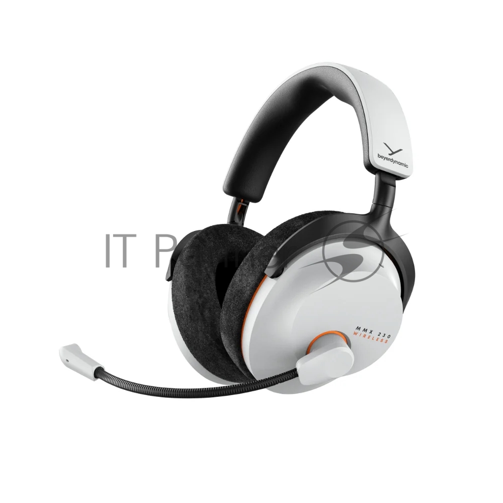 Гарнитура Beyerdynamic MMX 230 Wireless белый, беспроводная + проводная, радиоканал, до 60 ч, совместимость с PS5, Xbox
