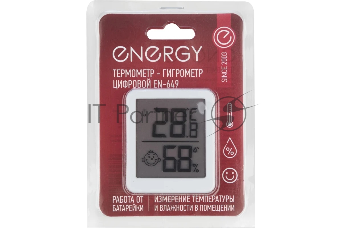 Термометр-гигрометр цифровой Energy EN-649 (110829)
