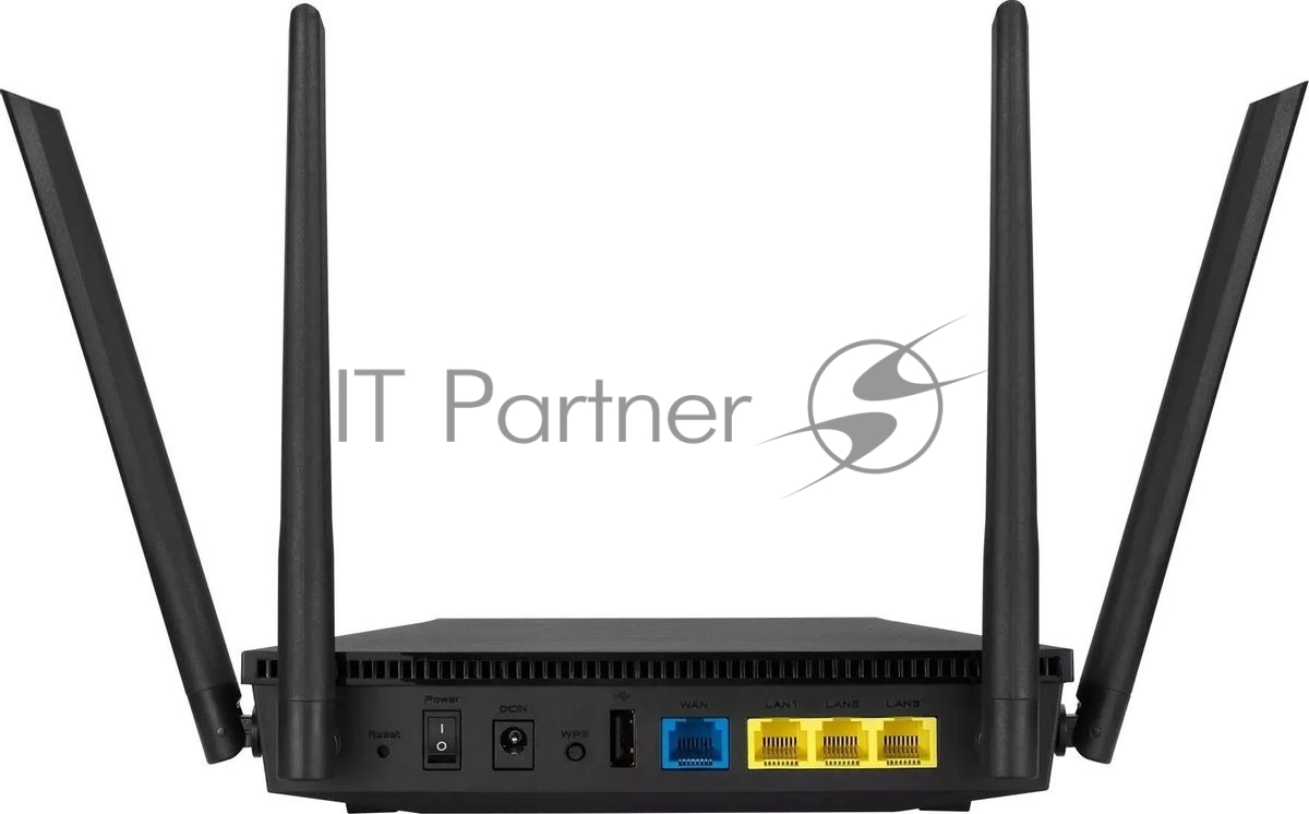 Роутер беспроводной Asus RT-AX1800U AX1800 10/100/1000BASE-TX/4G ready