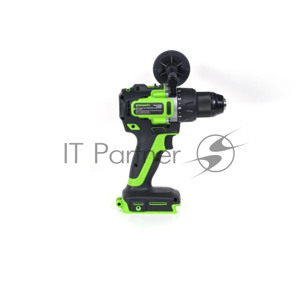 Дрель-шуруповерт GREENWORKS GD24DD90, 24 В, 0,9 Ач, 90 Нм, бесщеточный