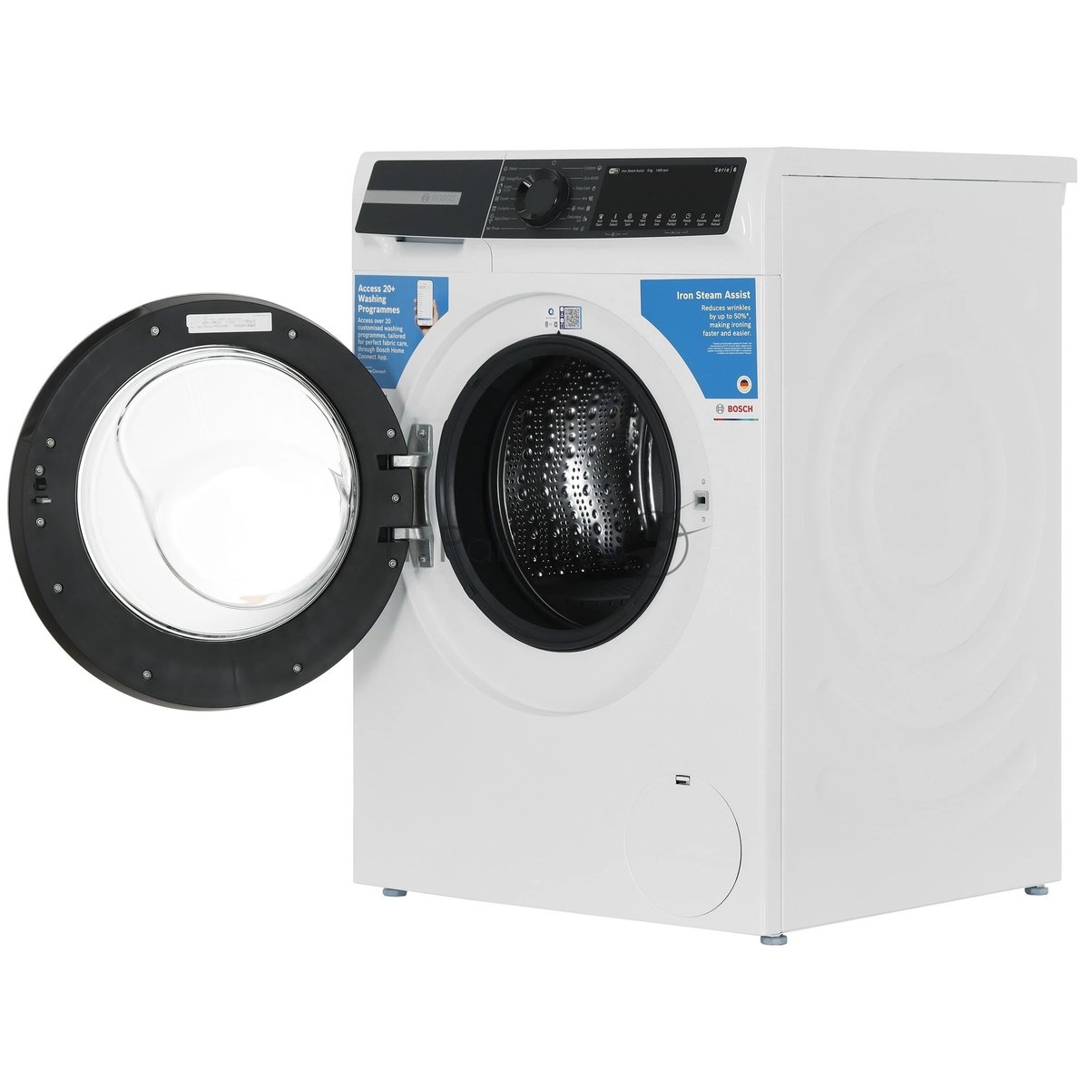 Стиральная машина Bosch WGK244Z0ME белый, загрузка фронтальная 9 кг, 1400 об/мин., класс: A+++