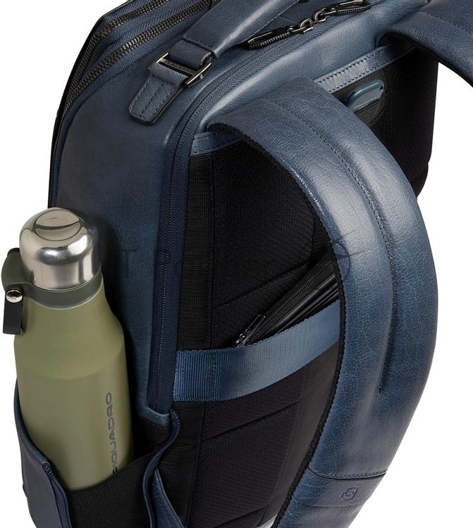 Рюкзак мужской Piquadro Solm CA7021S141/AV серо-голубой кожа