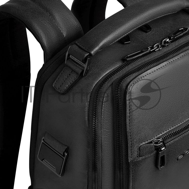 Рюкзак мужской Piquadro Solm CA7021S141/N черный кожа