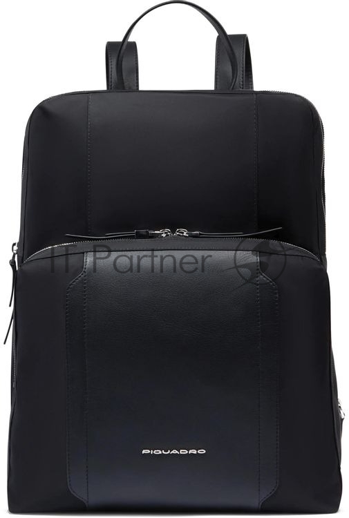 Рюкзак женский Piquadro Lyra CA6216W92T/N черный ткань/натур.кожа