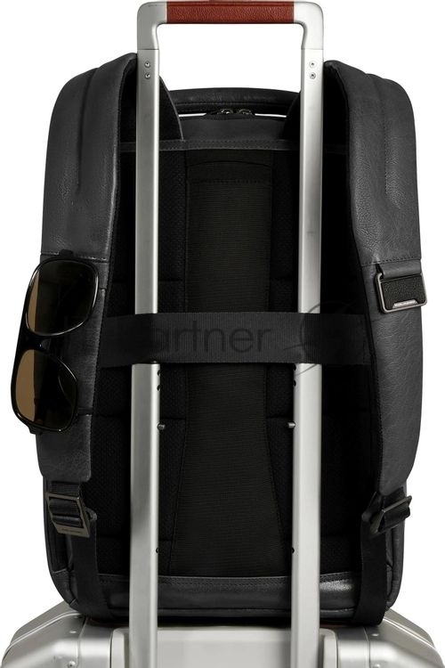 Рюкзак мужской Piquadro Solm CA7021S141/N черный кожа