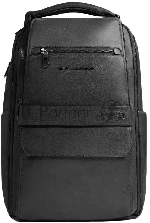 Рюкзак мужской Piquadro Solm CA7021S141/N черный кожа