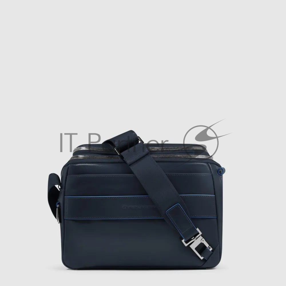 Сумка мужская Piquadro Blue Square CA6900B2/BLU2 темно-синяя натур.кожа