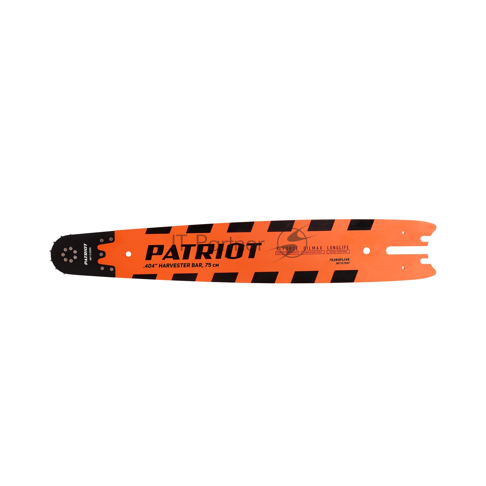 Шина PATRIOT 752RHFL149 для харвестера, 75 см, 404, 2,0мм, со сменным наконечником