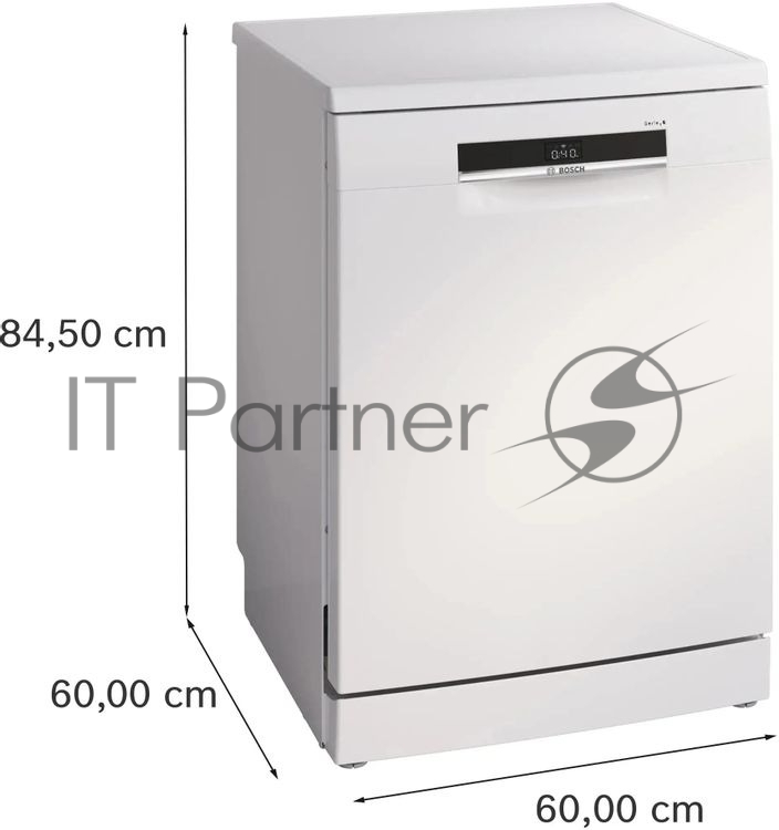 Посудомоечная машина Bosch Serie 6 SMS6EMW38Q, белый, 60 см, 13 компл., 46 дБ, класс А