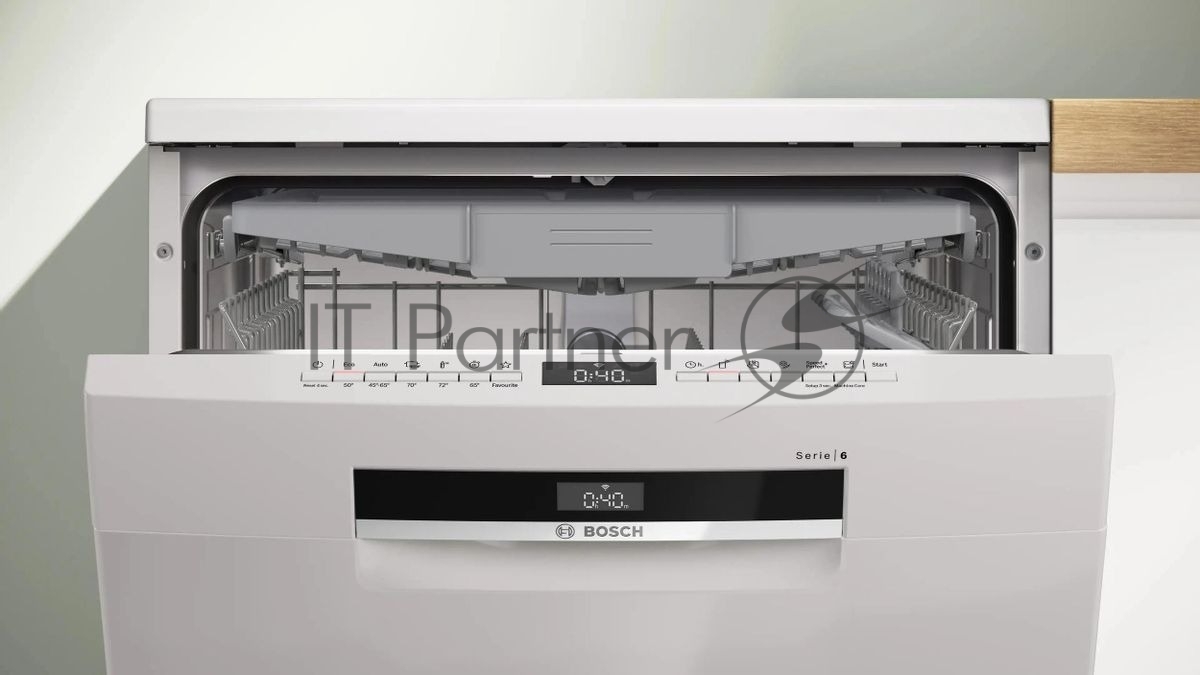 Посудомоечная машина Bosch Serie 6 SMS6EMW38Q, белый, 60 см, 13 компл., 46 дБ, класс А