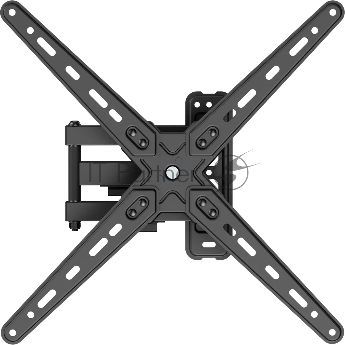 Кронштейн для телевизора Ultramounts UM958 черный 13"-55" макс.25кг настенный поворот и наклон