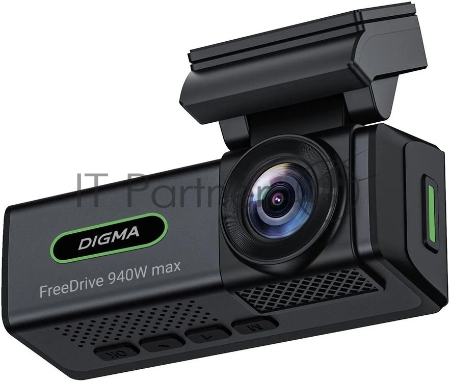 Видеорегистратор Digma FreeDrive 940W max, 3840x2160, 3.2", Wi-Fi, G-сенсор, датчик движения