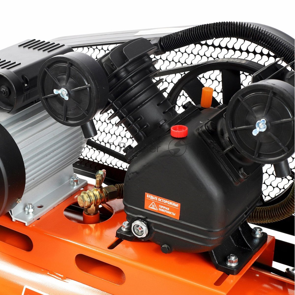 Компрессор Patriot LRM 50-380R, 380 л/мин, 10 бар, 2200 Вт, 50 л, быстросъемный 1/4" -2 шт
