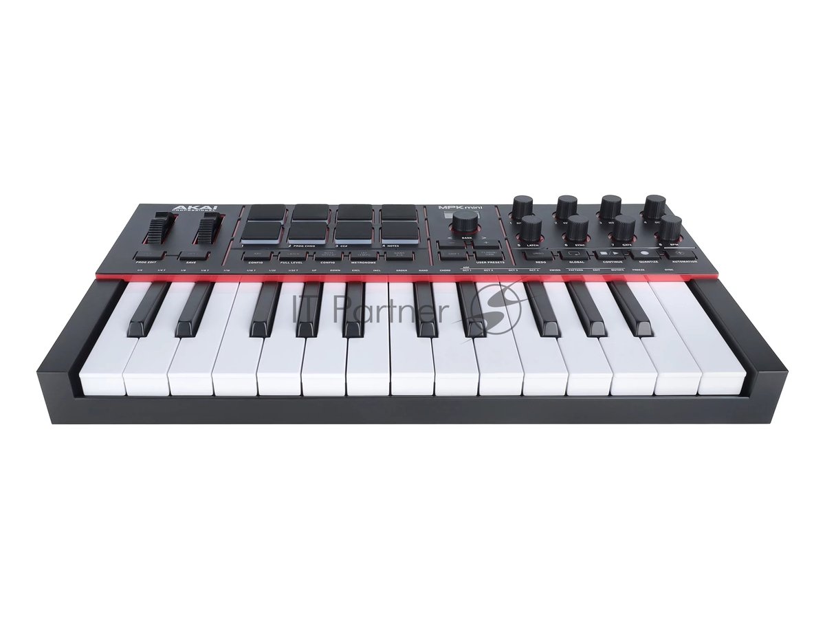 Миди-клавиатура AKAI MPK Mini IV черный миди-клавиатура