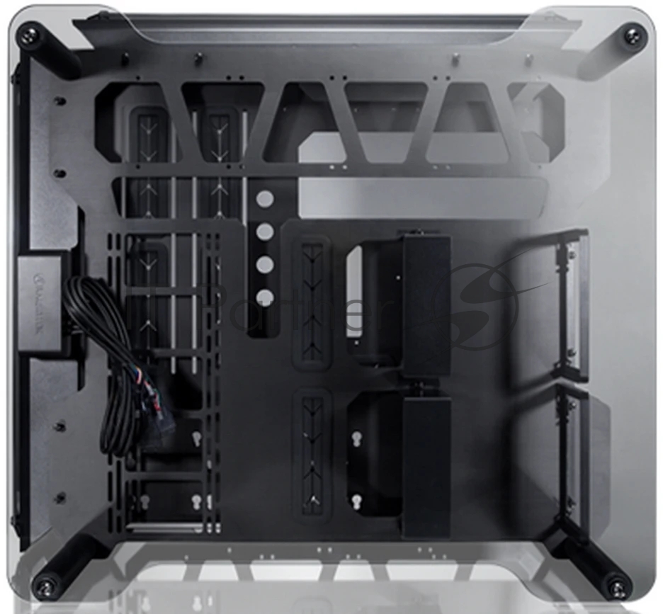 Компьютерный корпус Raijintek ENYO 0R20B00119, черный, Aluminum, EEB; E-ATX; ATX; M-ATX; Mini-ITX, USB3.0x4, HD Audiox1