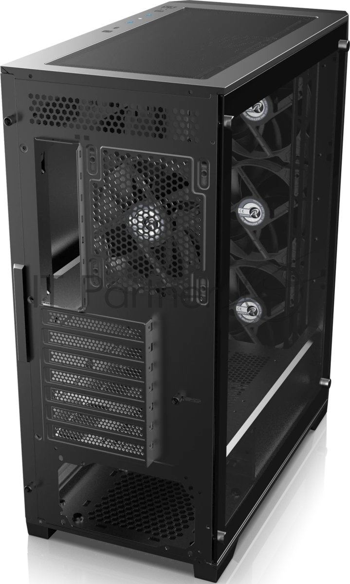 Корпус без блока питания Raijintek ARCADIA 41-MS4, Midi-Tower, TG, 1x120мм + 3x120мм ARGB, 2xUSB-A 3.0 + 1xUSB-C, ATX, mATX, mITX Black