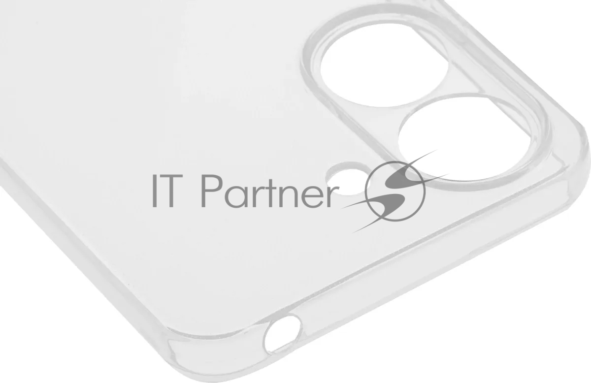Чехол (клип-кейс) BoraSCO для Xiaomi Redmi 13C Silicone Case прозрачный (72840)