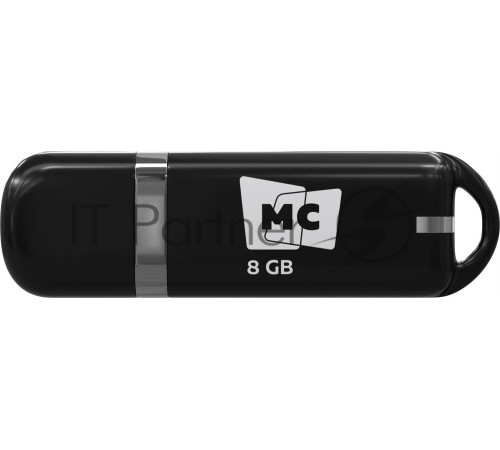 Флешка USB MORE CHOICE МФБ8 Black (4620202558824), 8GB, USB 3.0, R/W 25/15, черный