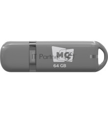 Флешка USB MORE CHOICE МФБ64 Grey (4620202558930), 64GB, USB 3.0, R/W 25/15, серый